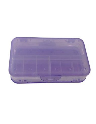 Caja para accesorios con doble compartimento