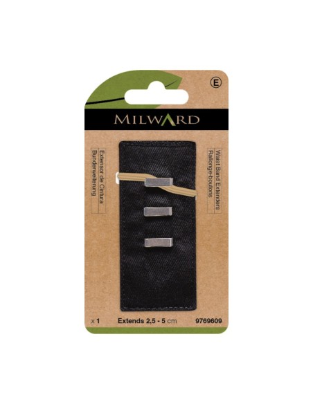 Extensor Cintura Gancho Negro