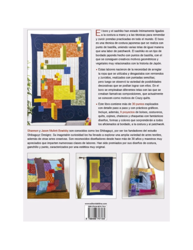 Manual de Boro y Sashiko Revista