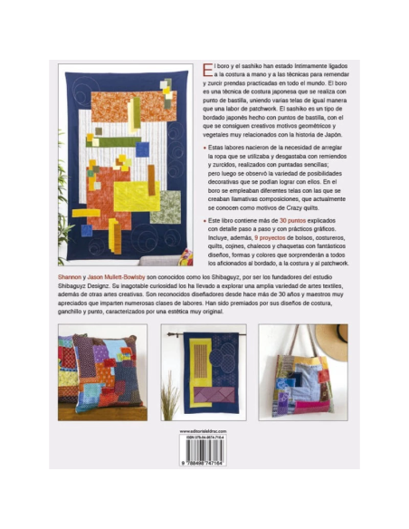 Manual de Boro y Sashiko Revista