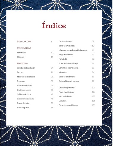 Guía completa del Sashiko revista