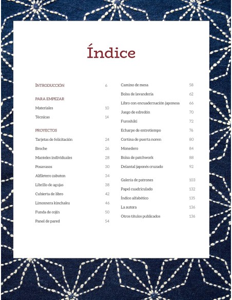Guía completa del Sashiko revista