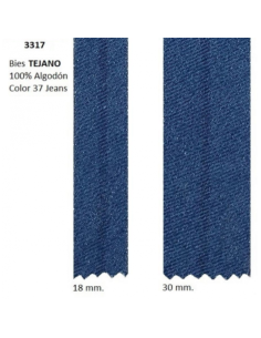 Bies Tejano azul (vaquero)