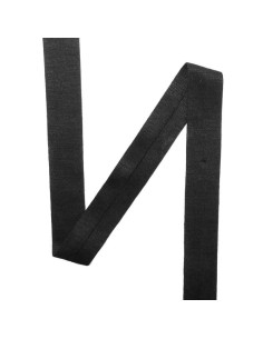 Cinta negro al bies de...