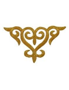 aplicación bordada...