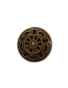 Botón labrado de pié de... 2