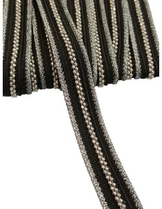 Pasamanería negra con...