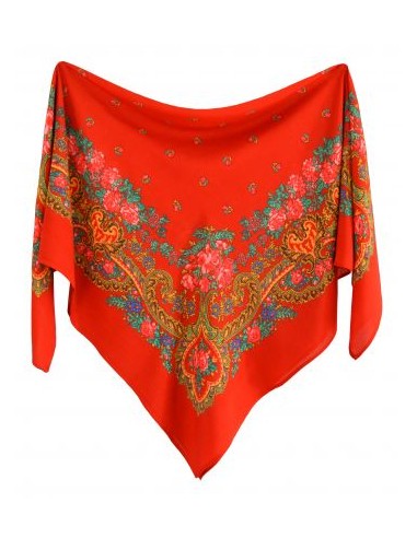 Pañuelo "portugués" rojo 65x65