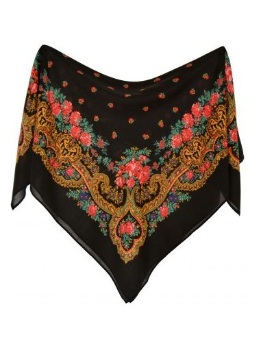 Pañuelo "portugués" negro 65x65