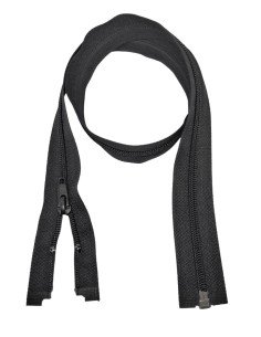 Cremallera negro 75cm con...