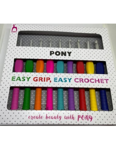 Estuche ganchillo ergonómico Pony Estuche ganchillo ergonómico Pony