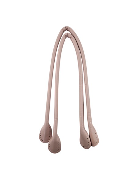 Par de asas de poliel de 60cm troquelada para coser. 1 PAR