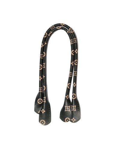 Par de asas de polipiel negro dibujos...