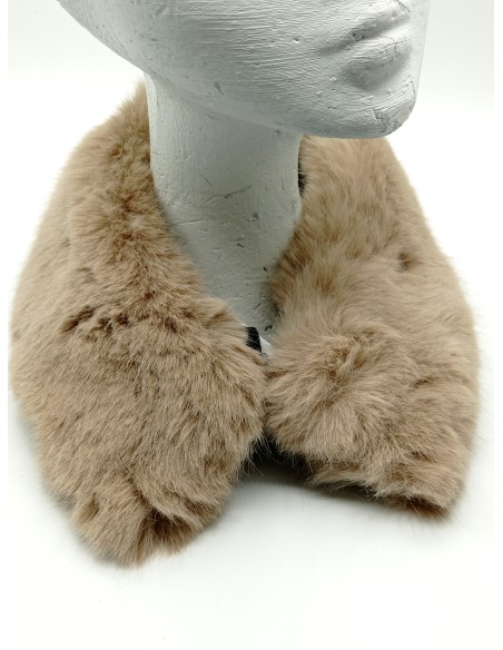 Cuello natural pelo ecológico premium 55x12