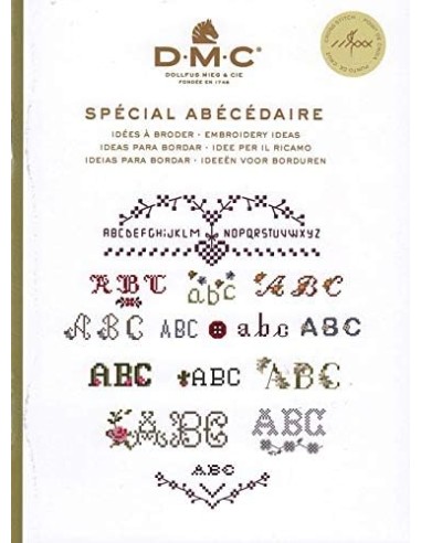 Mini Libro de Punto de Cruz DMC...