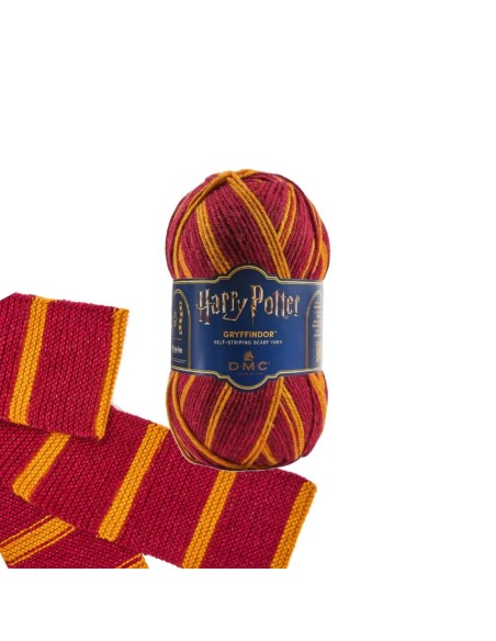 Lana DMC Harry Potter Gryffindor – Bufanda Hogwarts 300 g