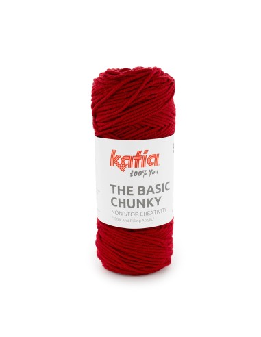 The Basic Chunky rojo 040 (100gr) katia