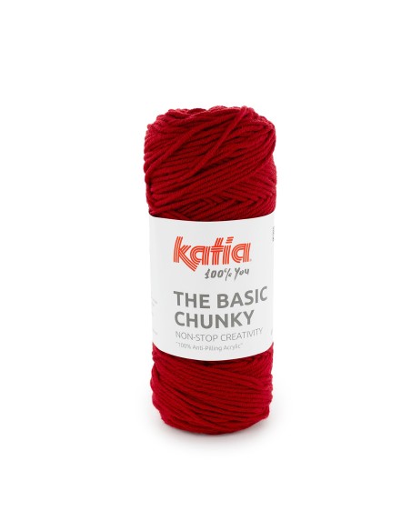 The Basic Chunky rojo 040 (100gr) katia