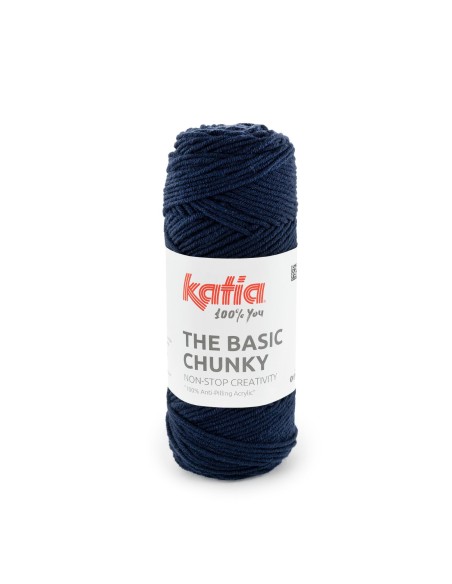 The Basic Chunky marino oscuro 005 (100gr) katia